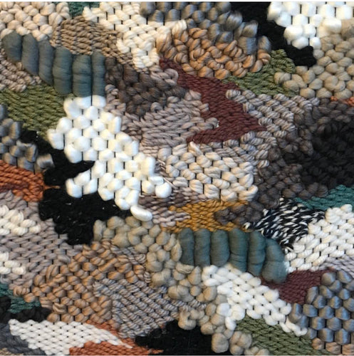 SOLD. Moonstone Beach Handwoven Wall Hanging