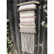 Load image into Gallery viewer, *SOLD*Neutral, Stripes, and Texture Wall Hanging