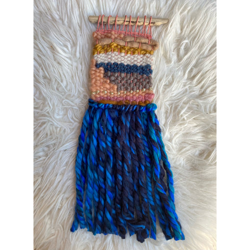 *SOLD*Mini Handwoven Wall Hanging