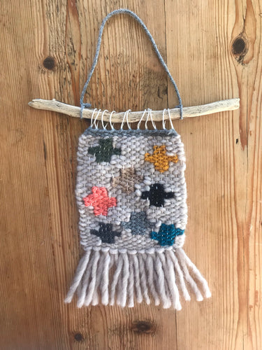 *SOLD*＋ Mini Positive Vibes Wall Hanging ＋