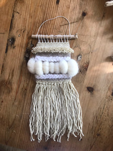 *SOLD* Mini Neutral Wall Hanging