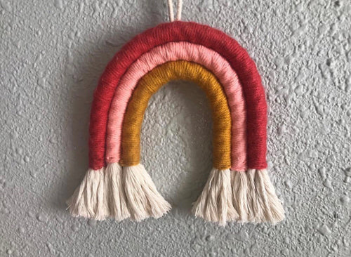 SOLD. Small Fiber Rainbow